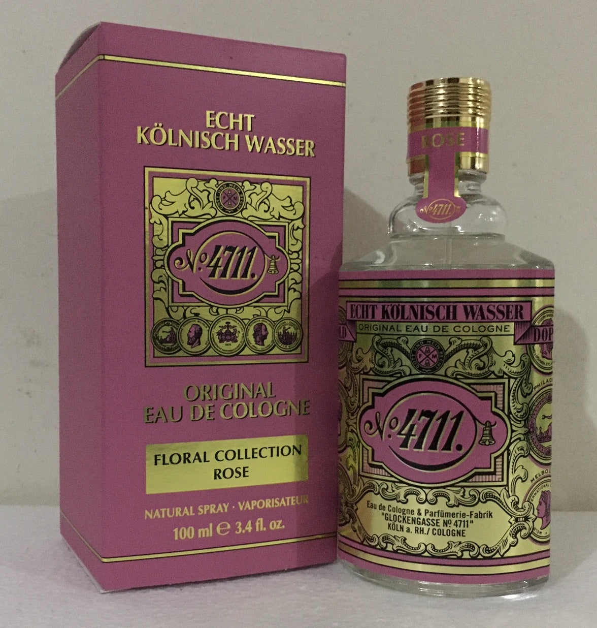 4711 Floral Collection Rose for Women, 100ml EDC