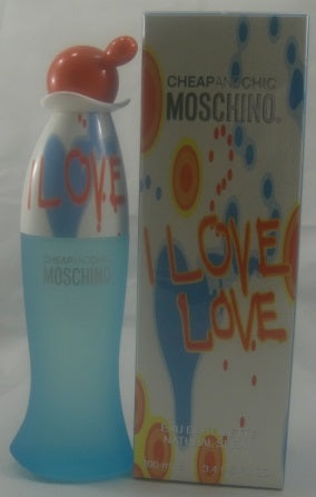 Moschino Cheap and Chic I Love Love for Women, 50ml or 100ml EDT